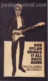 Bb Dylan columbia promo poster
